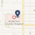 Anderson County Hospital on map