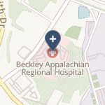 Beckley Arh Hospital on map