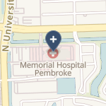 Memorial Hospital Pembroke on map