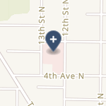 Sanford Medical Center Wheaton on map