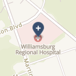 Williamsburg Regional Hospital on map