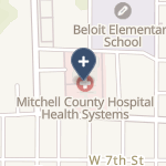 Mitchell County Hospital Health Systems on map