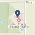 Allen County Regional Hospital on map