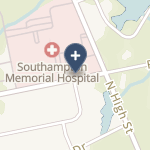 Southampton Memorial Hospital on map