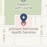 Johnson Memorial Hospital on map