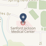 Sanford Jackson Medical Center on map