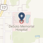 Desoto Memorial Hospital on map