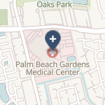 Palm Beach Gardens Medical Center on map