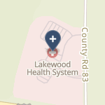 Lakewood Health System on map