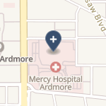 Mercy Hospital Ardmore, Inc on map