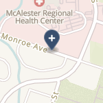 Mcalester Regional Health Center Authority on map