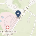 War Memorial Hospital Inc on map