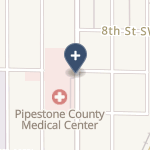 Pipestone County Medical Center on map