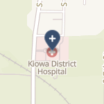 Kiowa District Hospital on map