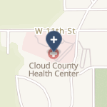 Cloud County Health Center on map