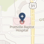 Prattville Baptist Hospital on map