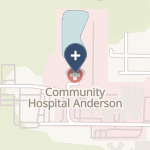 Community Hospital Of Anderson And Madison County on map