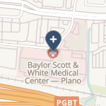 Baylor Regional Medical Center At Plano on map