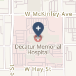 Decatur Memorial Hospital on map