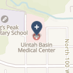 Uintah Basin Medical Center on map
