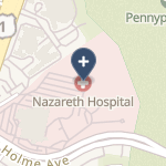 Nazareth Hospital on map