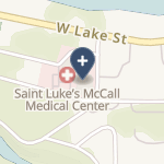 St Luke's Mccall on map
