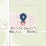 St Josephs Hospital on map