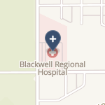 Blackwell Regional Hospital on map