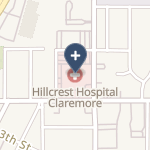 Hillcrest Hospital Claremore on map