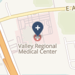Valley Regional Medical Center on map