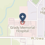 Grady Memorial Hospital on map