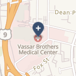 Vassar Brothers Medical Center on map
