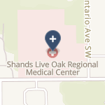 Shands Live Oak Regional Medical Center on map