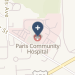 Paris Community Hospital on map