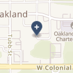 Oakland Mercy Hospital on map