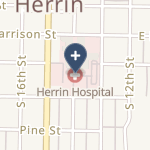 Herrin Hospital on map