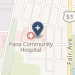 Pana Community Hospital on map