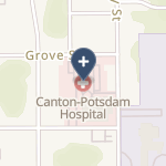 Canton-Potsdam Hospital on map