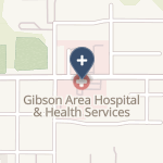 Gibson Community Hospital on map