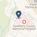 Newberry County Memorial Hospital on map