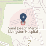 Saint Joseph Mercy Livingston Hospital on map