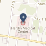 Hardin Medical Center on map