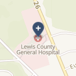 Lewis County General Hospital on map
