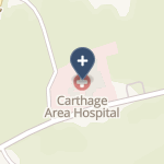 Carthage Area Hospital, Inc on map