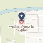 Medina Memorial Hospital on map
