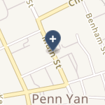 Soldiers And Sailors Memorial Hospital Of Yates on map