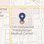 Hollywood Presbyterian Medical Center on map
