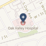 Oak Valley Hospital District on map