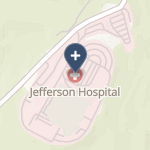 Jefferson Hospital on map