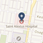 St Alexius Hospital on map